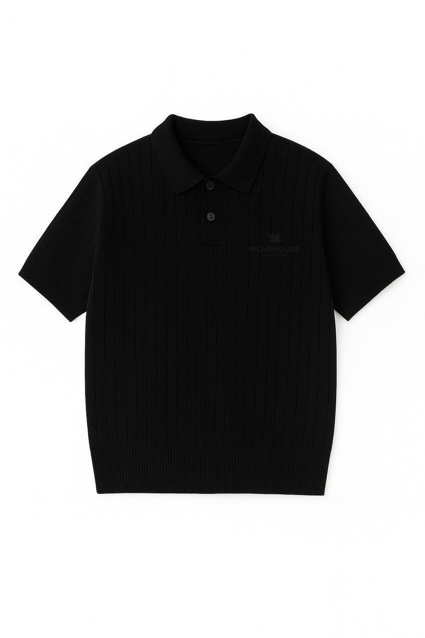WEARHOUSE Rib Polo Knit